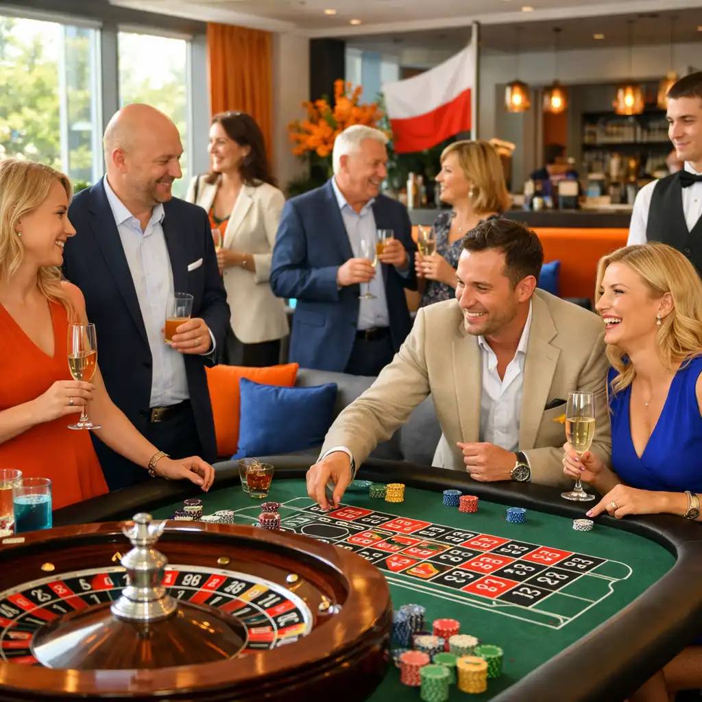Event pokerowy i kasynowy zorganizowany poza siedzibą klienta